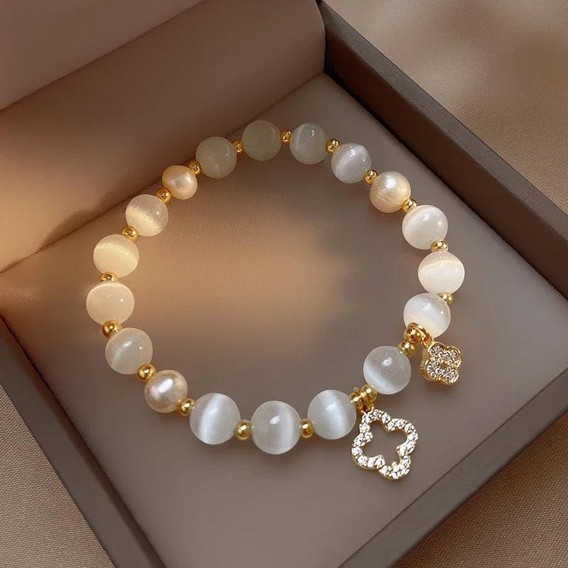 Exquisite Kirykle Natural Crystal Bracelet for Empowered Elegance - Olexen