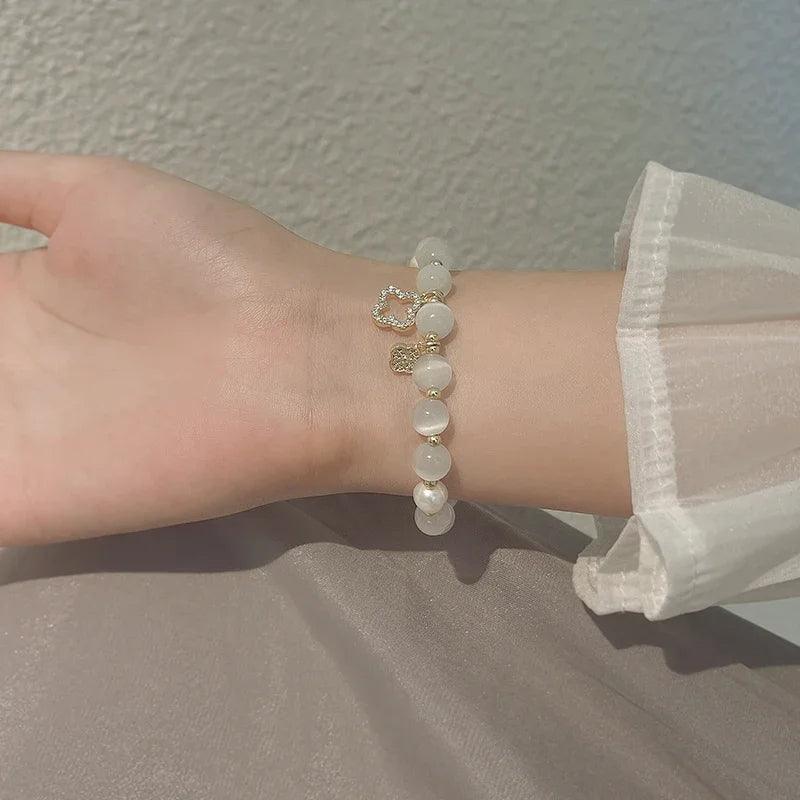 Exquisite Kirykle Natural Crystal Bracelet for Empowered Elegance - Olexen
